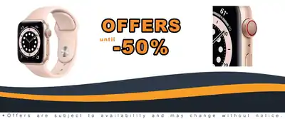 Apple Watch Series 6 GPS+Cellular 40mm Gold Renewed