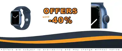 Apple Watch Series 7 GPS 45MM Blue Aluminum Case Renewed